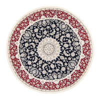 Perzisch tapijt - Nain rond  - 200 x 200 cm - donkerblauw