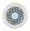 Perzisch tapijt - Nain rond  - 200 x 200 cm - blauw