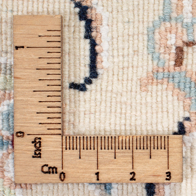 Perzisch tapijt - Nain rond  - 200 x 200 cm - blauw