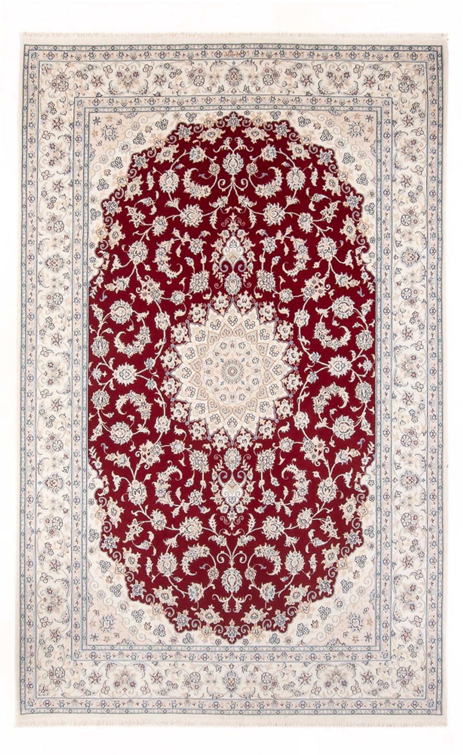Perzisch tapijt - Nain - Premium - 300 x 200 cm - rood