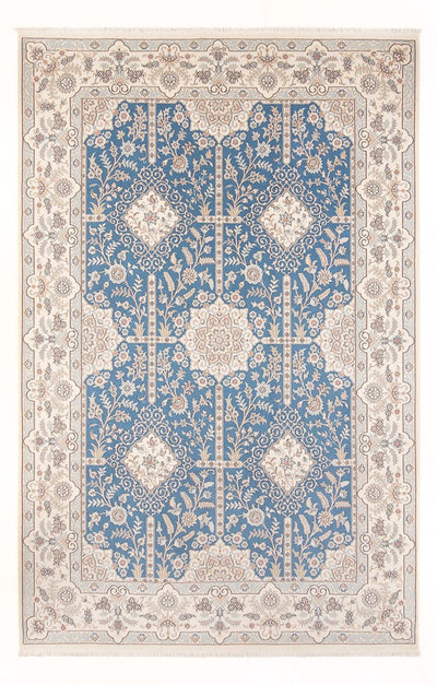 Nain - 6La Tapijt 200x298cm - Perzisch tapijt - lichtblauw