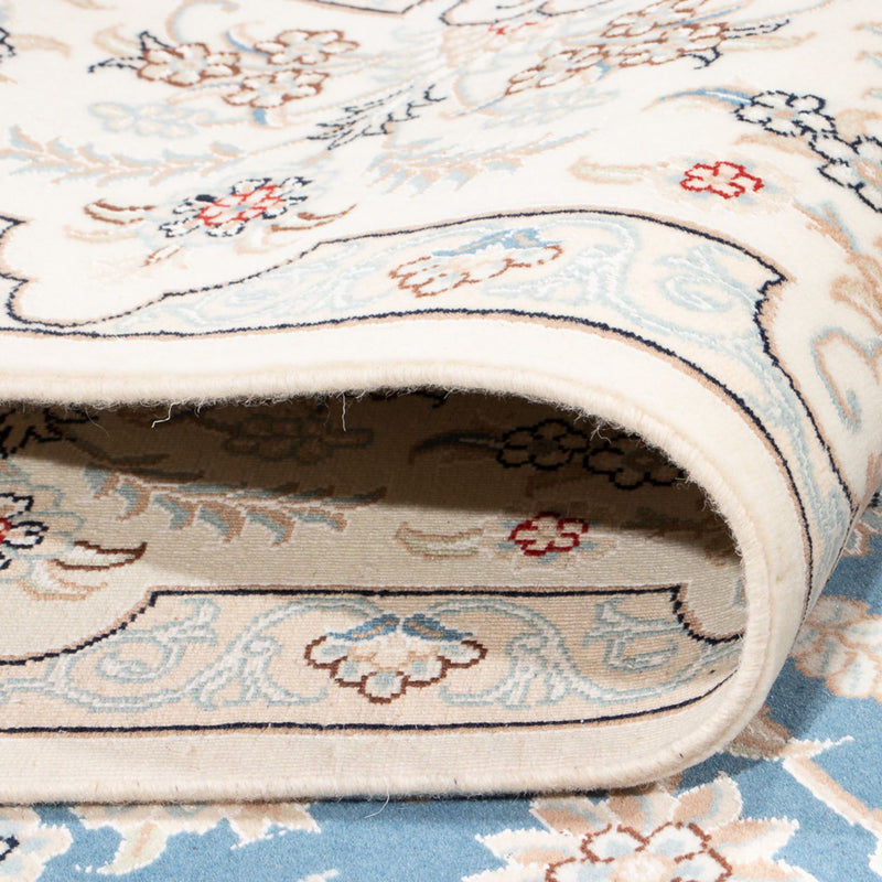 Perzisch tapijt - Nain - Premium - 298 x 200 cm - lichtblauw