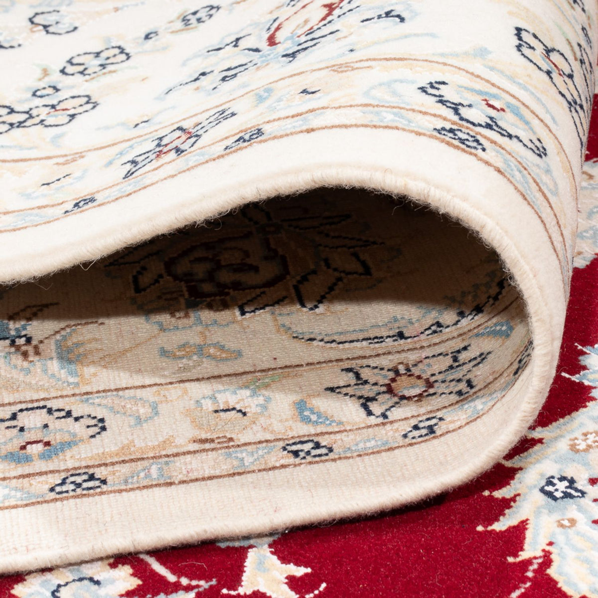 Perzisch tapijt - Nain - Premium - 287 x 197 cm - rood