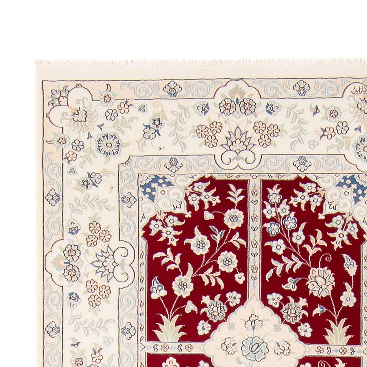 Perzisch tapijt - Nain - 232 x 168 cm - rood