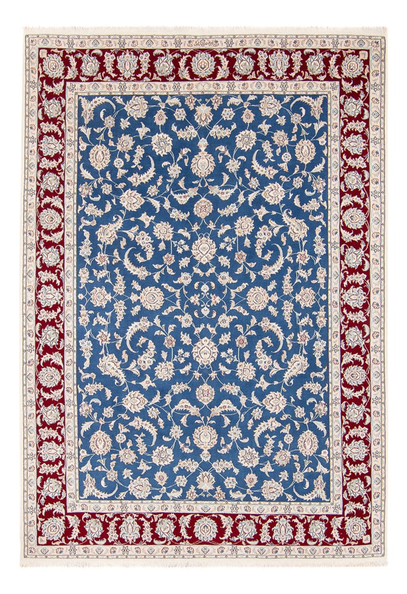 Perzisch tapijt - Nain - 244 x 171 cm - blauw
