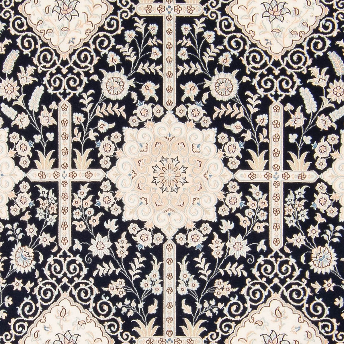 Perzisch tapijt - Nain - 233 x 170 cm - donkerblauw