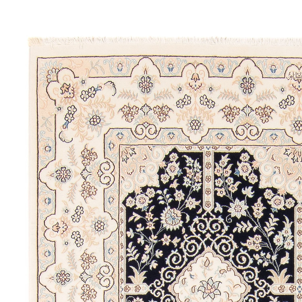 Perzisch tapijt - Nain - 233 x 170 cm - donkerblauw