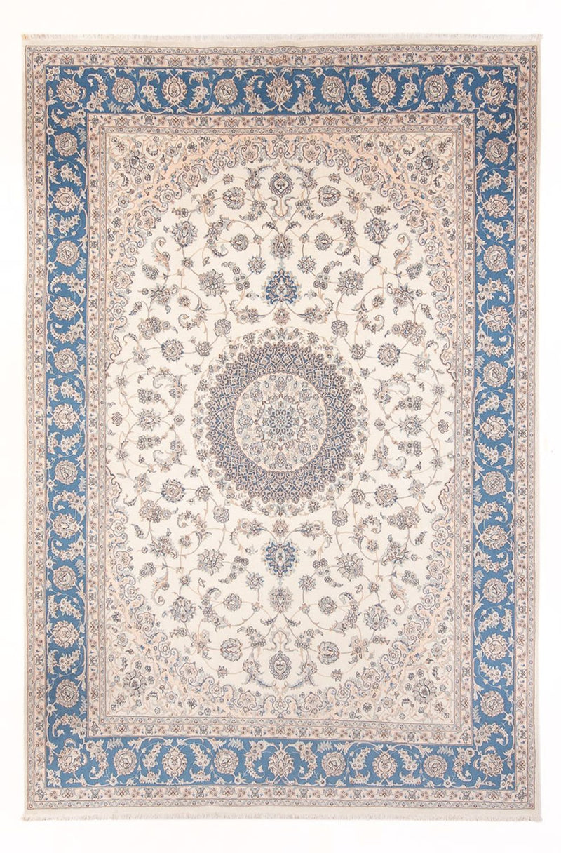 Perzisch tapijt - Nain - Premium - 353 x 248 cm - crème