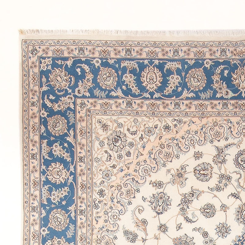 Perzisch tapijt - Nain - Premium - 353 x 248 cm - crème