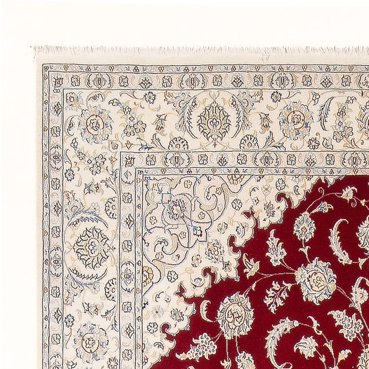 Perzisch tapijt - Nain - Premium - 300 x 200 cm - rood