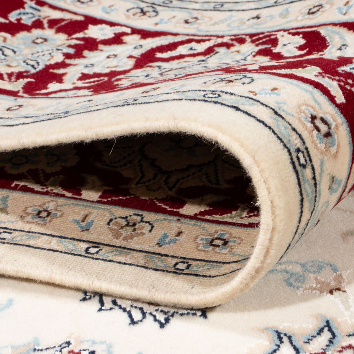 Perzisch tapijt - Nain - Premium - 198 x 150 cm - crème