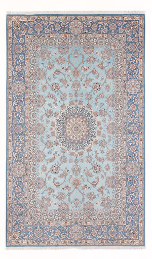 Perzisch tapijt - Nain - Premium - 308 x 200 cm - lichtblauw