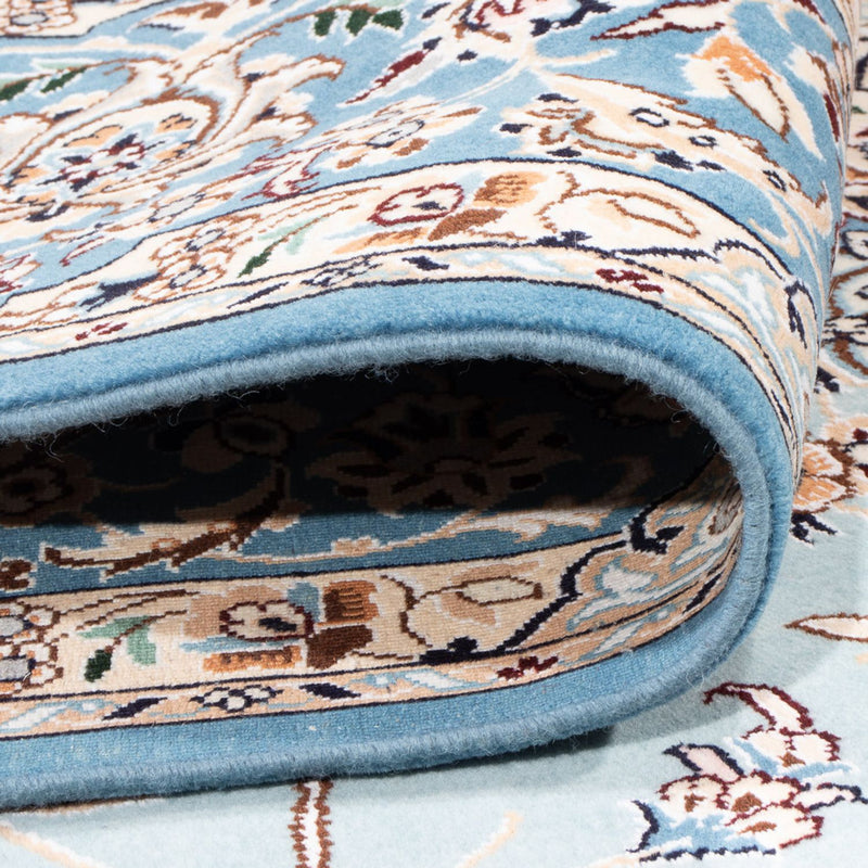 Perzisch tapijt - Nain - Premium - 308 x 200 cm - lichtblauw