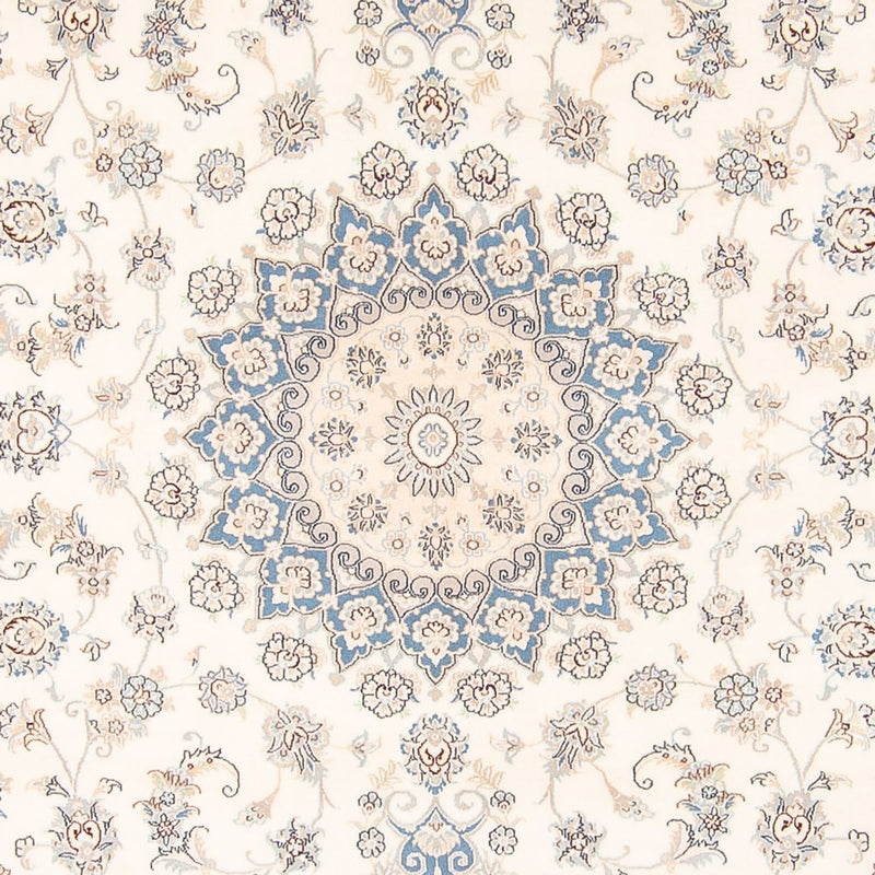 Perzisch tapijt - Nain - 258 x 224 cm - crème