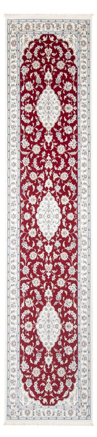 Loper Perzisch tapijt - Nain - Premium - 355 x 87 cm - rood