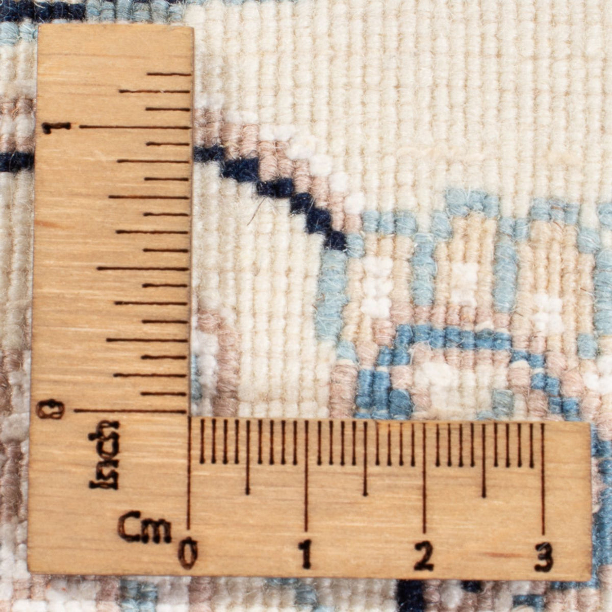 Perzisch tapijt - Nain - Premium rond  - 157 x 150 cm - blauw