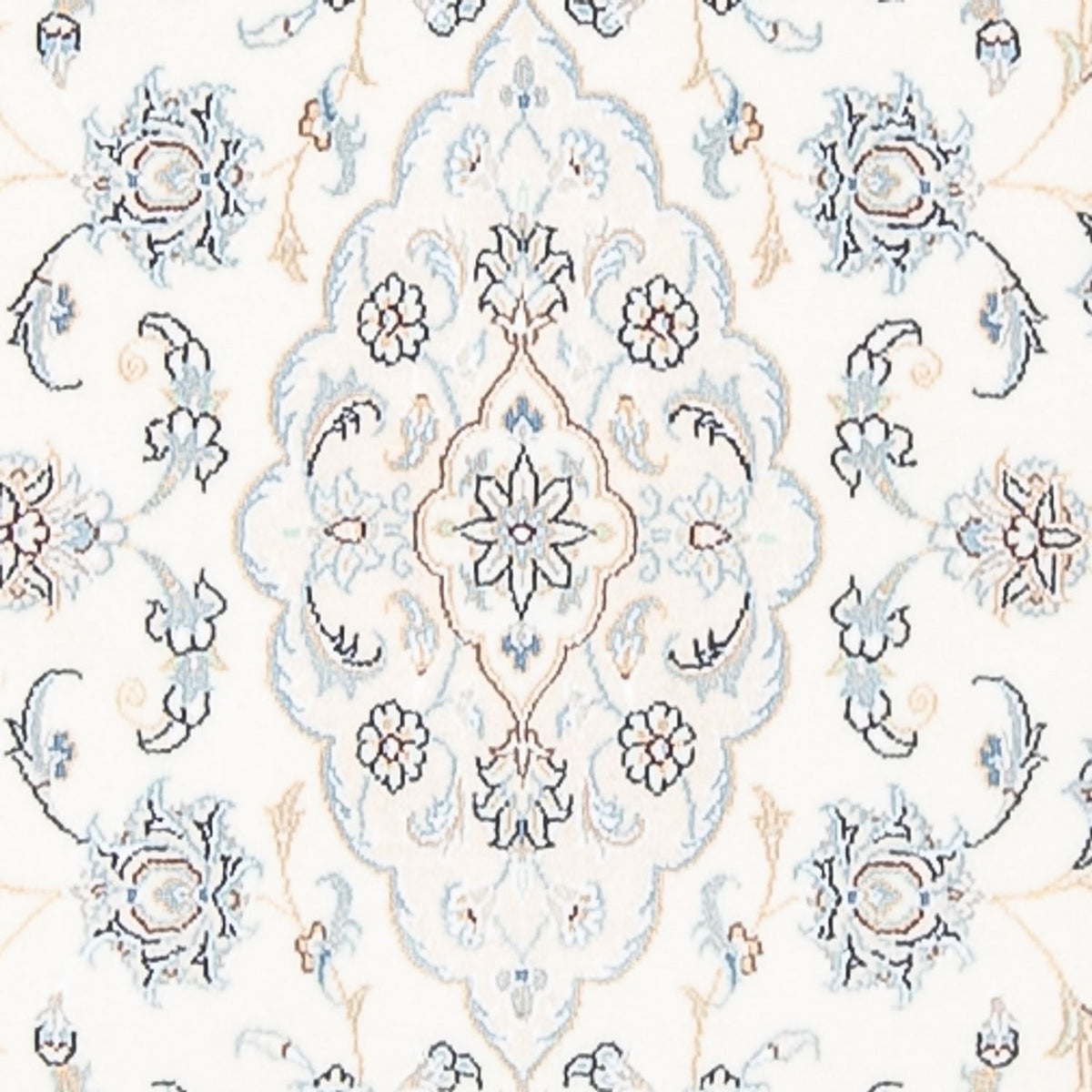 Loper Perzisch tapijt - Nain - Premium - 350 x 87 cm - crème