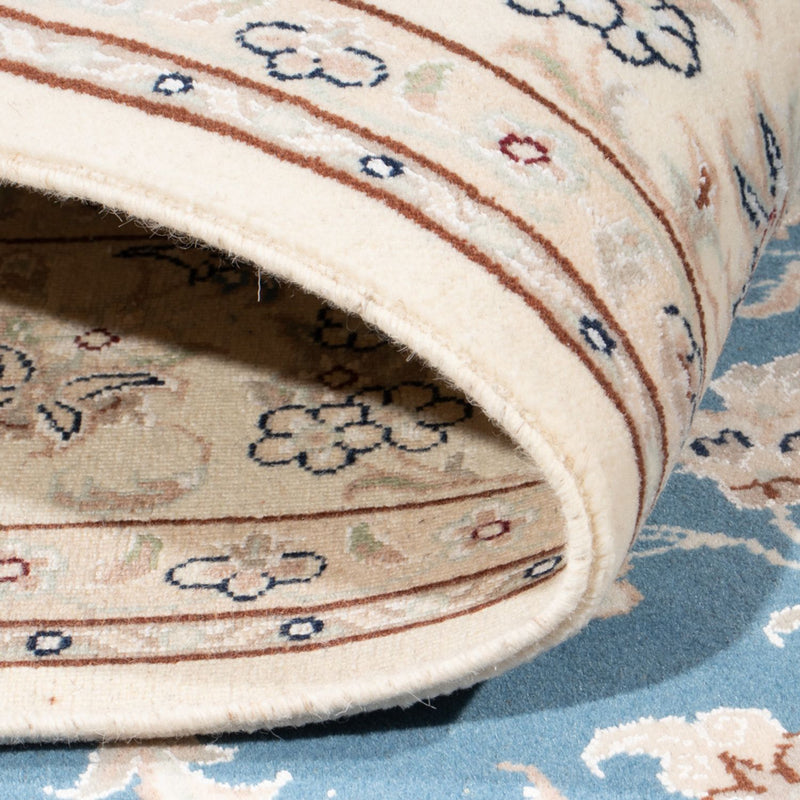 Perzisch tapijt - Nain - Koninklijk - 202 x 148 cm - lichtblauw