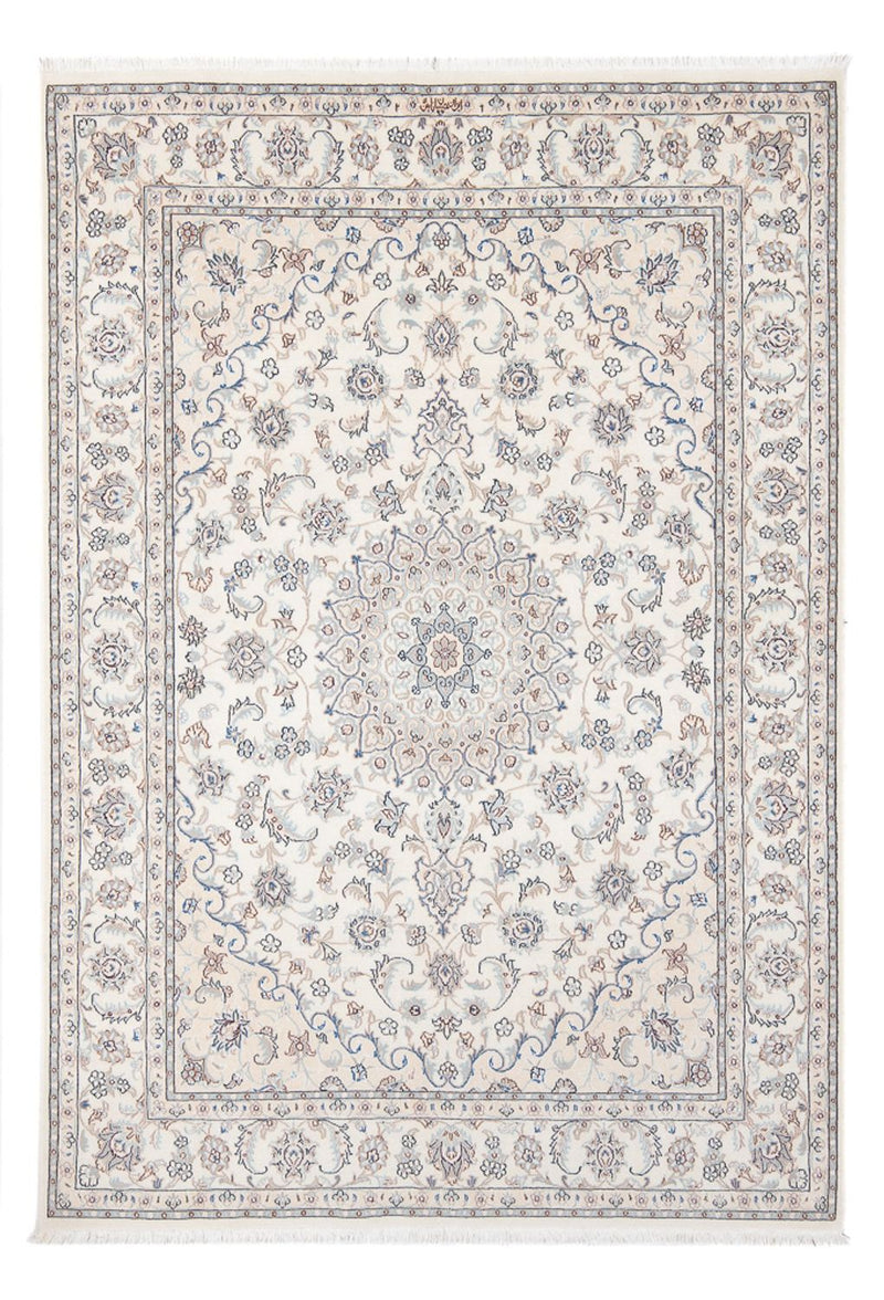 Perzisch tapijt - Nain - Premium - 206 x 150 cm - crème
