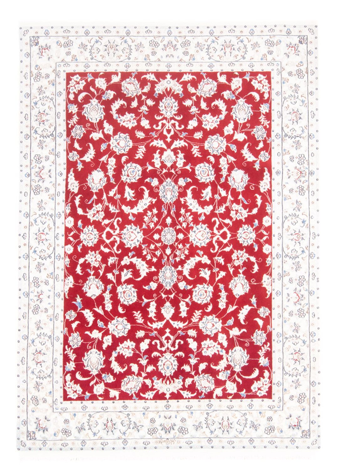 Perzisch tapijt - Nain - Koninklijk - 200 x 150 cm - rood