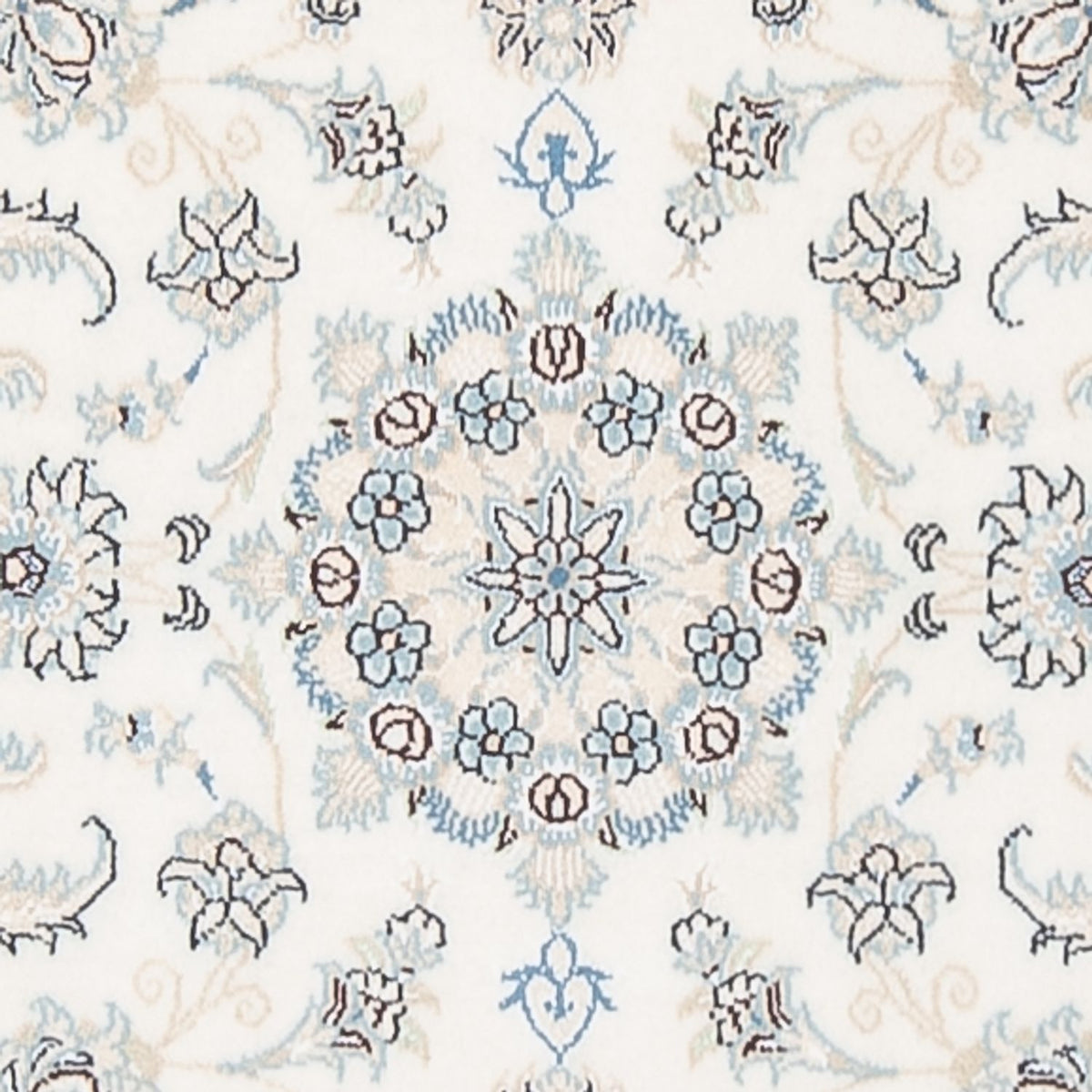 Loper Perzisch tapijt - Nain - Premium - 290 x 82 cm - crème