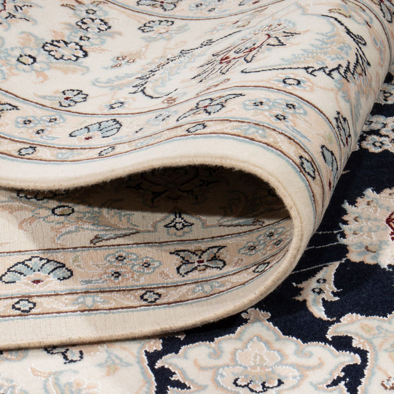 Perzisch tapijt - Nain - 267 x 247 cm - donkerblauw