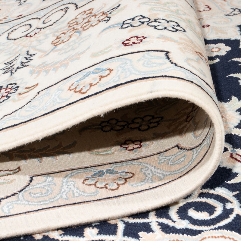 Perzisch tapijt - Nain - Premium - 295 x 200 cm - donkerblauw