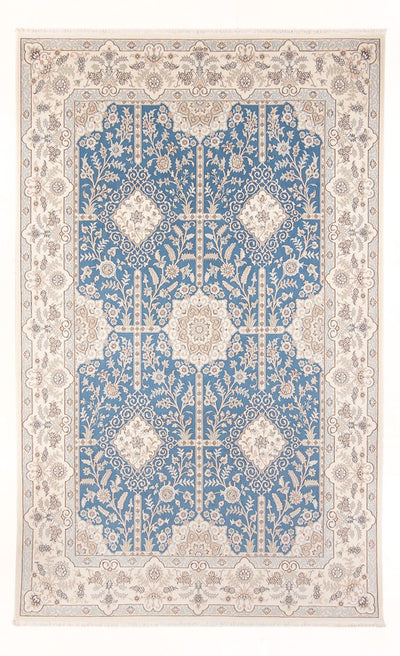 Nain - 6La Tapijt 198x300cm - Perzisch tapijt - lichtblauw
