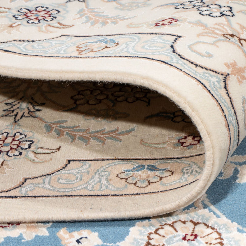 Perzisch tapijt - Nain - Premium - 300 x 198 cm - lichtblauw