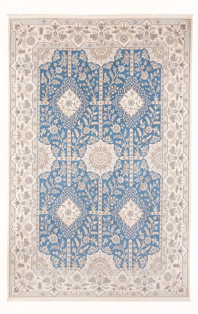 Nain - 6La Tapijt 197x295cm - Perzisch tapijt - lichtblauw