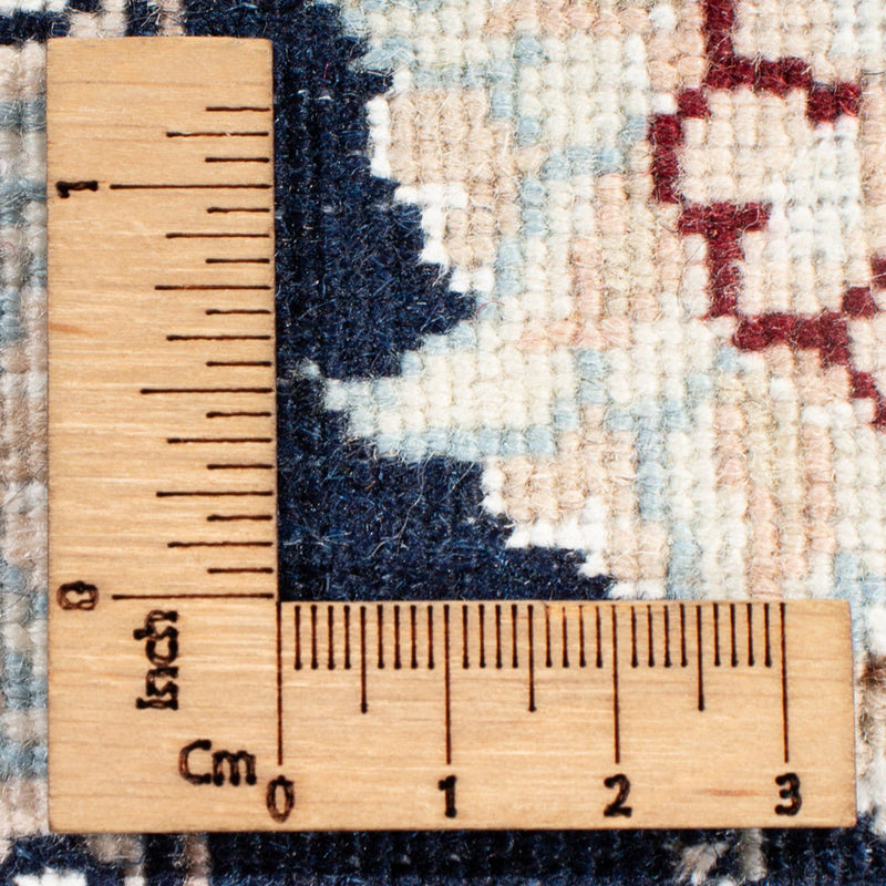 Loper Perzisch tapijt - Nain - Premium - 250 x 81 cm - donkerblauw