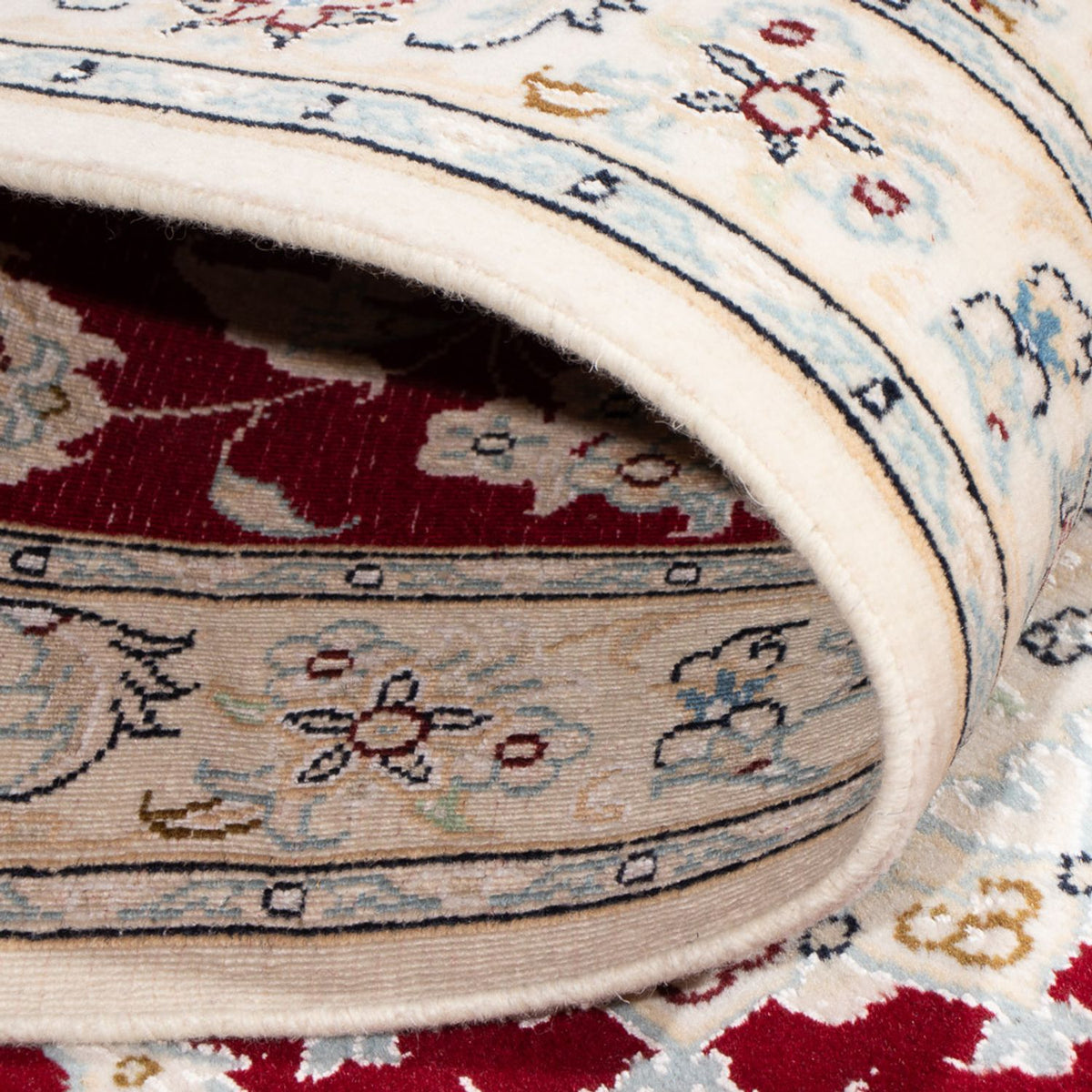 Loper Perzisch tapijt - Nain - Premium - 248 x 82 cm - rood