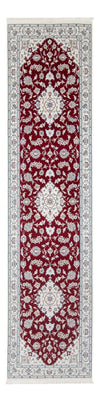 Loper Perzisch tapijt - Nain - Premium - 298 x 80 cm - rood