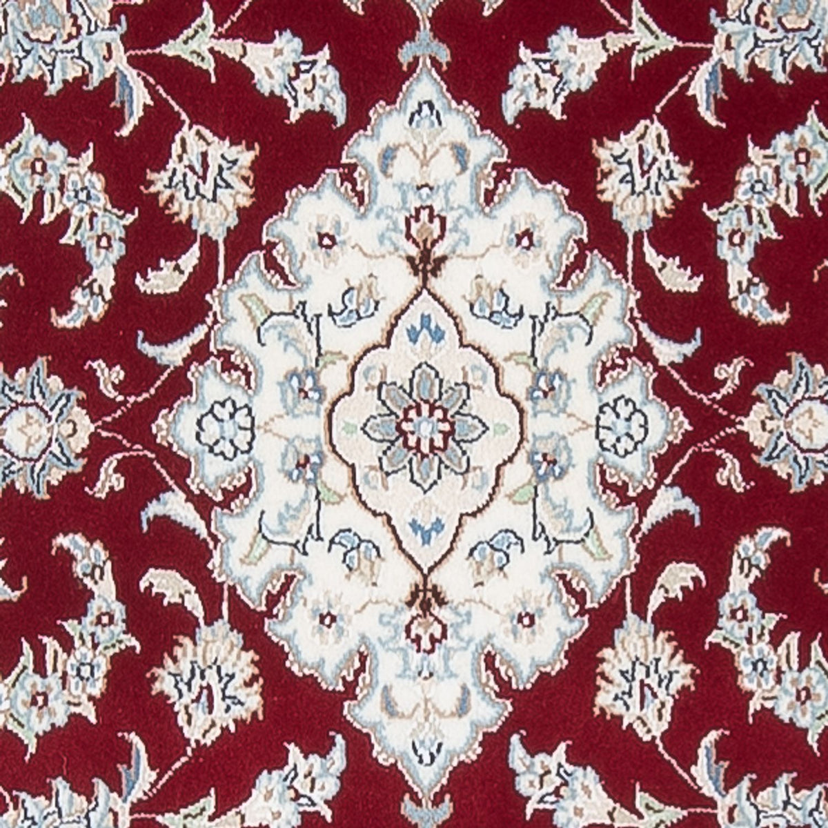 Loper Perzisch tapijt - Nain - Premium - 298 x 80 cm - rood