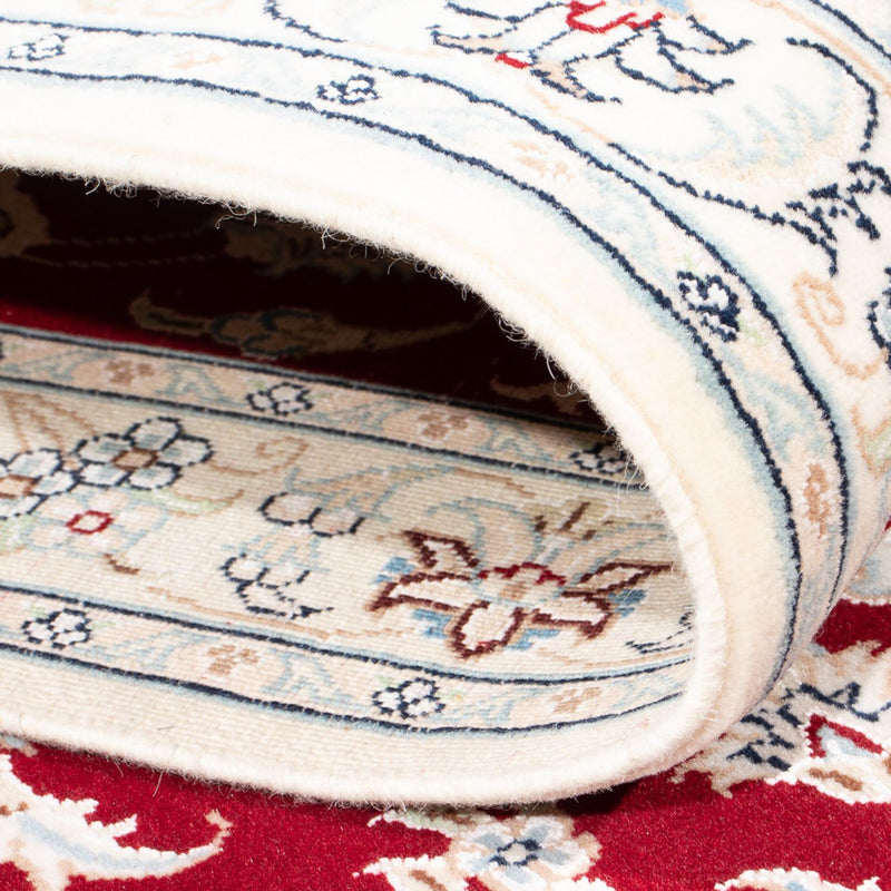 Loper Perzisch tapijt - Nain - Premium - 298 x 80 cm - rood