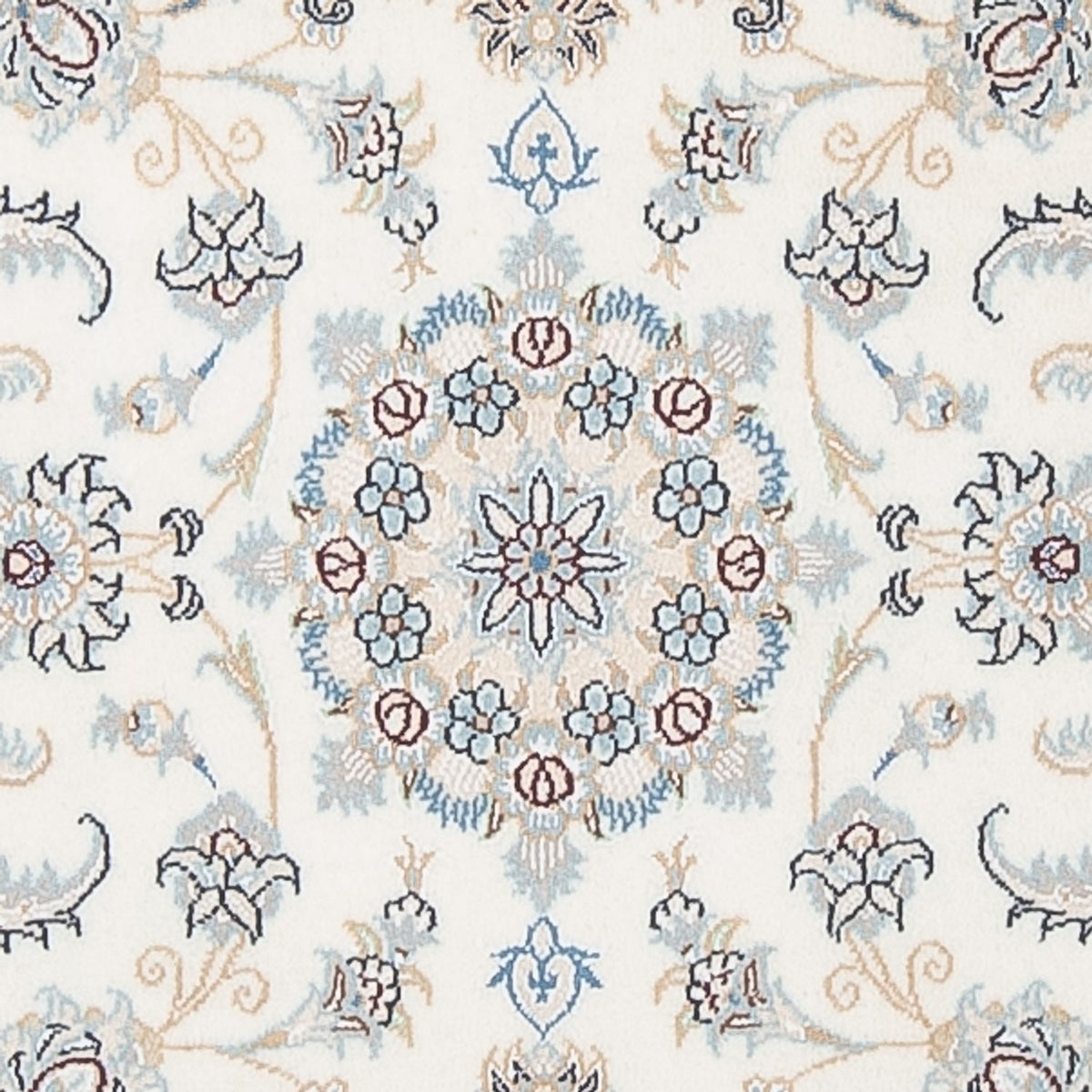 Loper Perzisch tapijt - Nain - Premium - 305 x 82 cm - crème