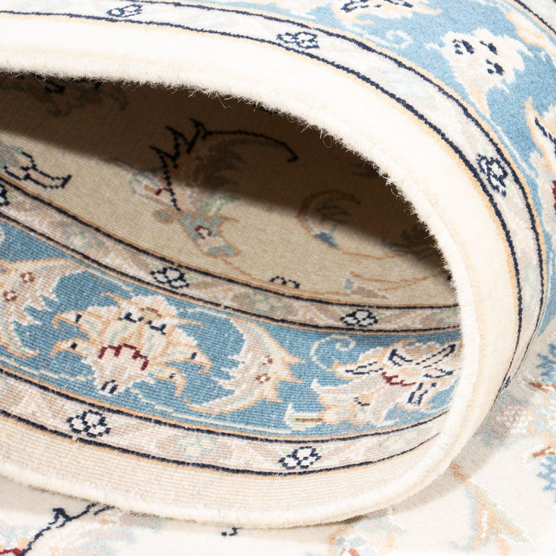 Loper Perzisch tapijt - Nain - Premium - 305 x 82 cm - crème