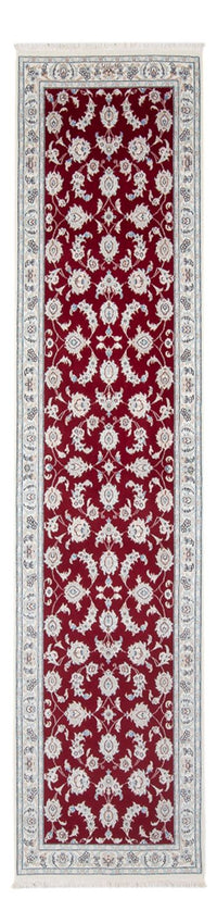 Loper Perzisch tapijt - Nain - Premium - 292 x 80 cm - rood