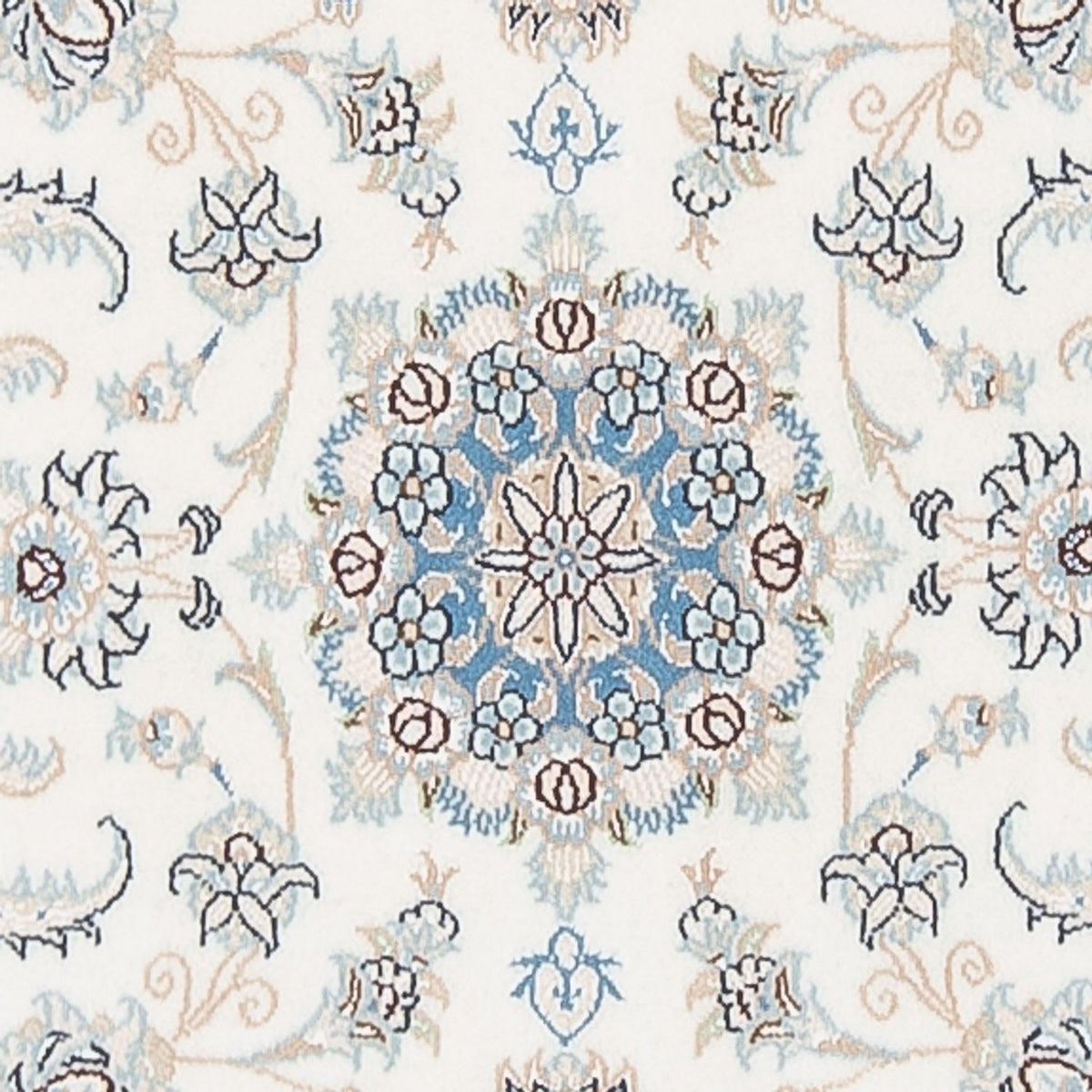 Loper Perzisch tapijt - Nain - Premium - 288 x 80 cm - crème