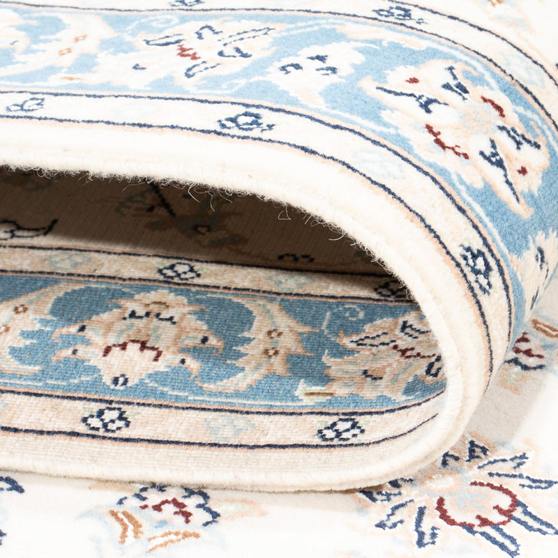 Loper Perzisch tapijt - Nain - Premium - 288 x 80 cm - crème