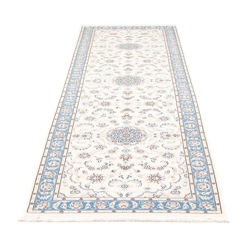 Loper Perzisch tapijt - Nain - Premium - 288 x 80 cm - crème