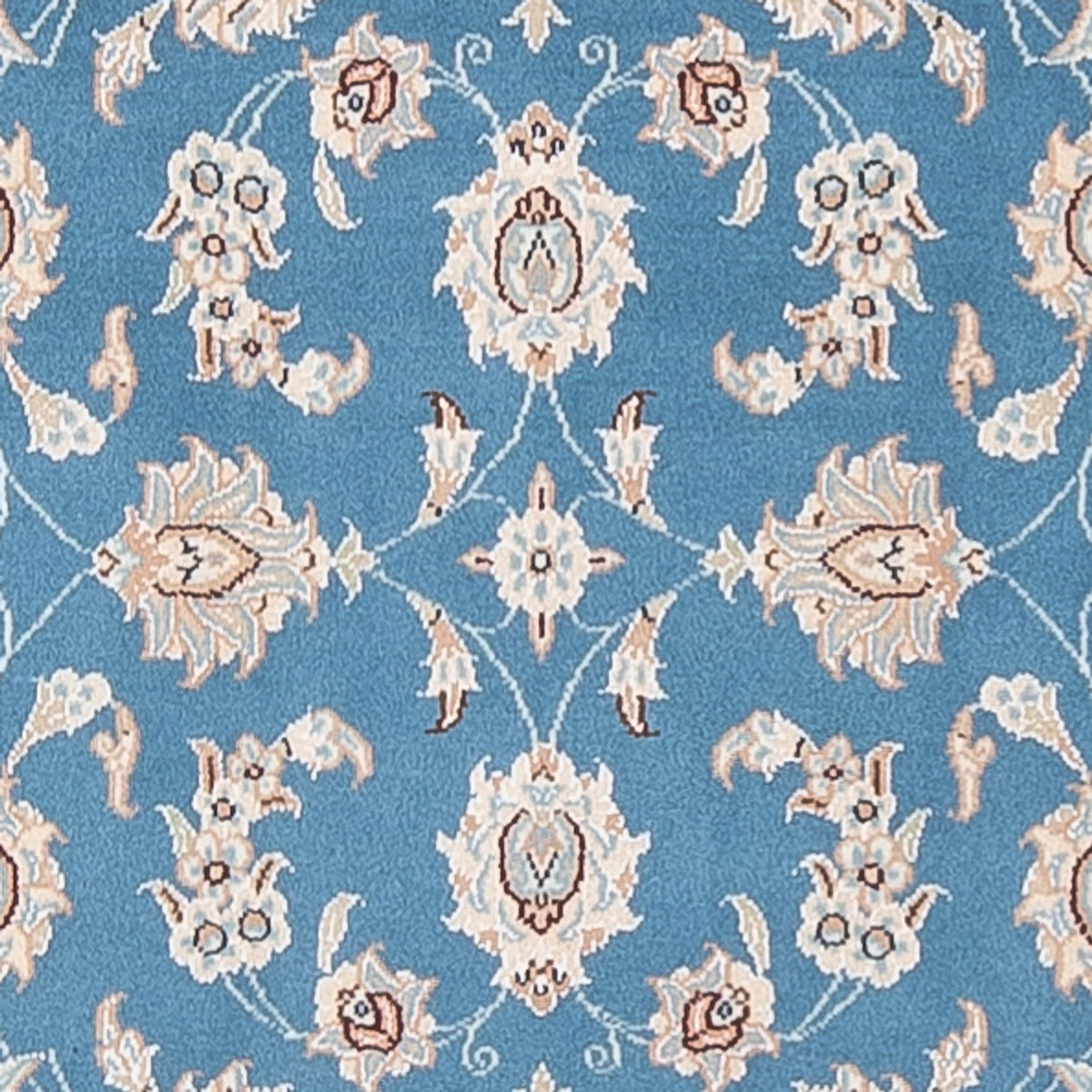 Loper Perzisch tapijt - Nain - Premium - 298 x 80 cm - blauw