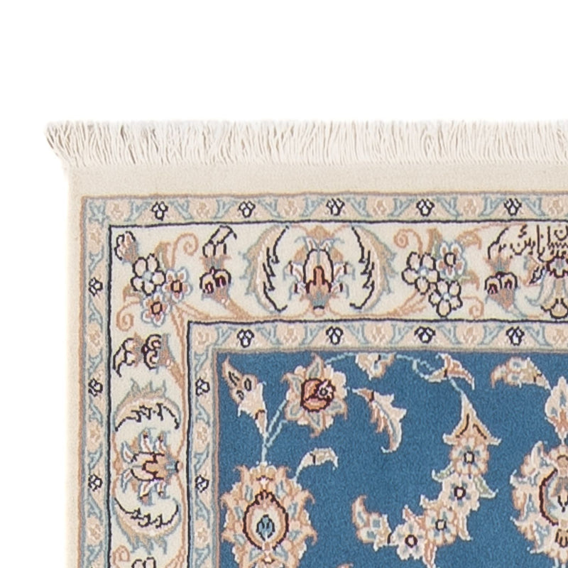 Loper Perzisch tapijt - Nain - Premium - 298 x 80 cm - blauw