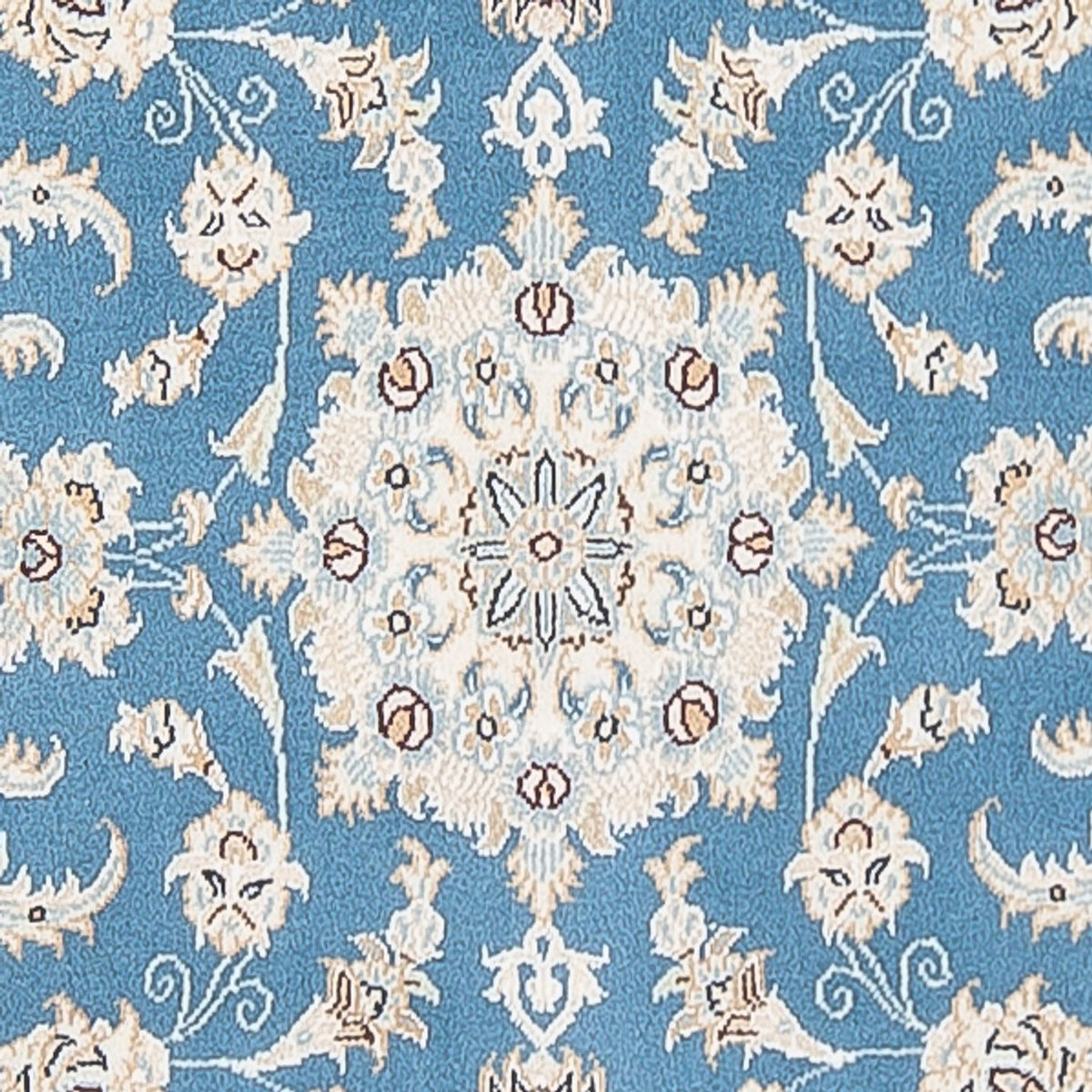 Loper Perzisch tapijt - Nain - Premium - 300 x 80 cm - blauw