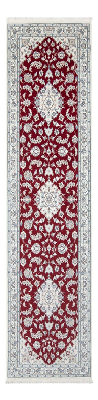 Loper Perzisch tapijt - Nain - Premium - 290 x 80 cm - rood