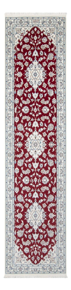 Loper Perzisch tapijt - Nain - Premium - 290 x 80 cm - rood