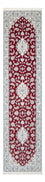 Loper Perzisch tapijt - Nain - Premium - 290 x 80 cm - rood