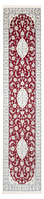 Loper Perzisch tapijt - Nain - Premium - 346 x 84 cm - rood