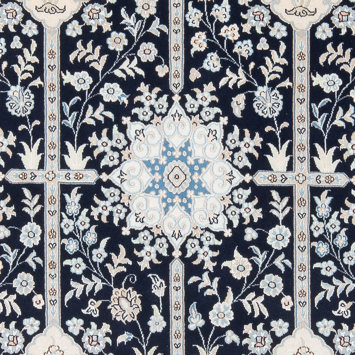 Perzisch tapijt - Nain - Premium - 205 x 150 cm - donkerblauw