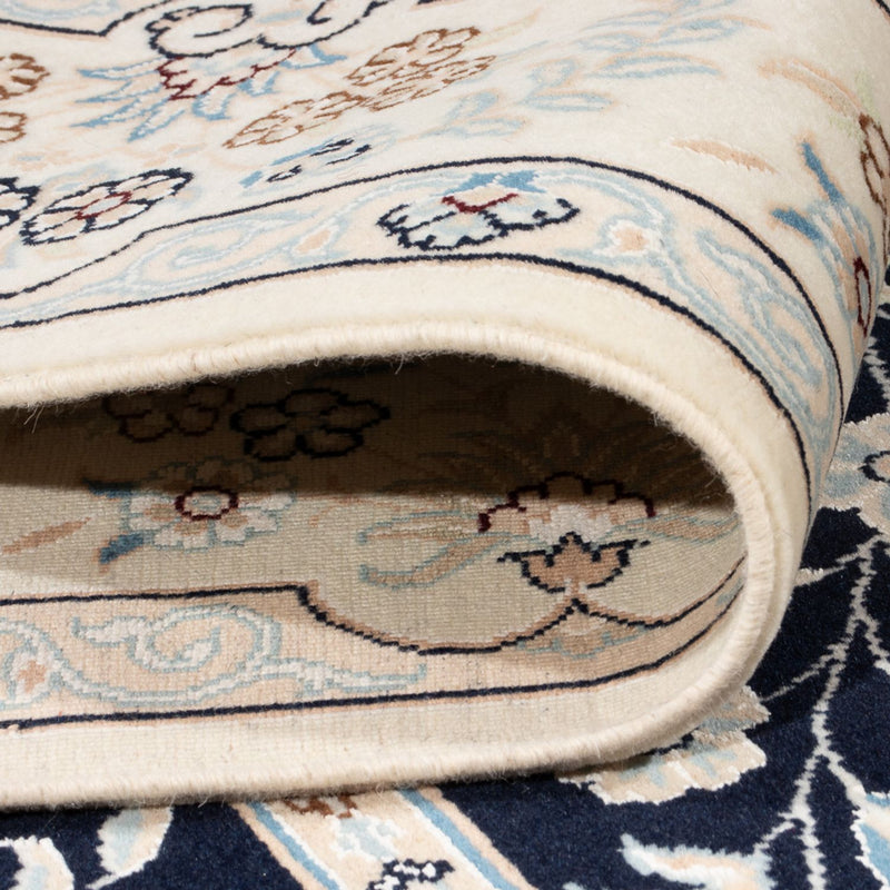 Perzisch tapijt - Nain - Premium - 205 x 150 cm - donkerblauw